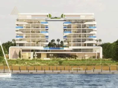 Samana Ocean Pearl 2 at Dubai Islandsسمانا أوشن بيرل 2 في جزر دبي.