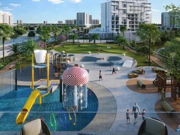 Serene Gardens II at Al Furjan, Dubai by Prescott Developmentسيرين جاردنز 2 في الفرجان، دبي من شركة بريسكوت للتطوير العقاري.