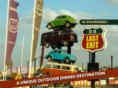 Last Exit Al Khawaneej – A Unique Outdoor Dining Destination