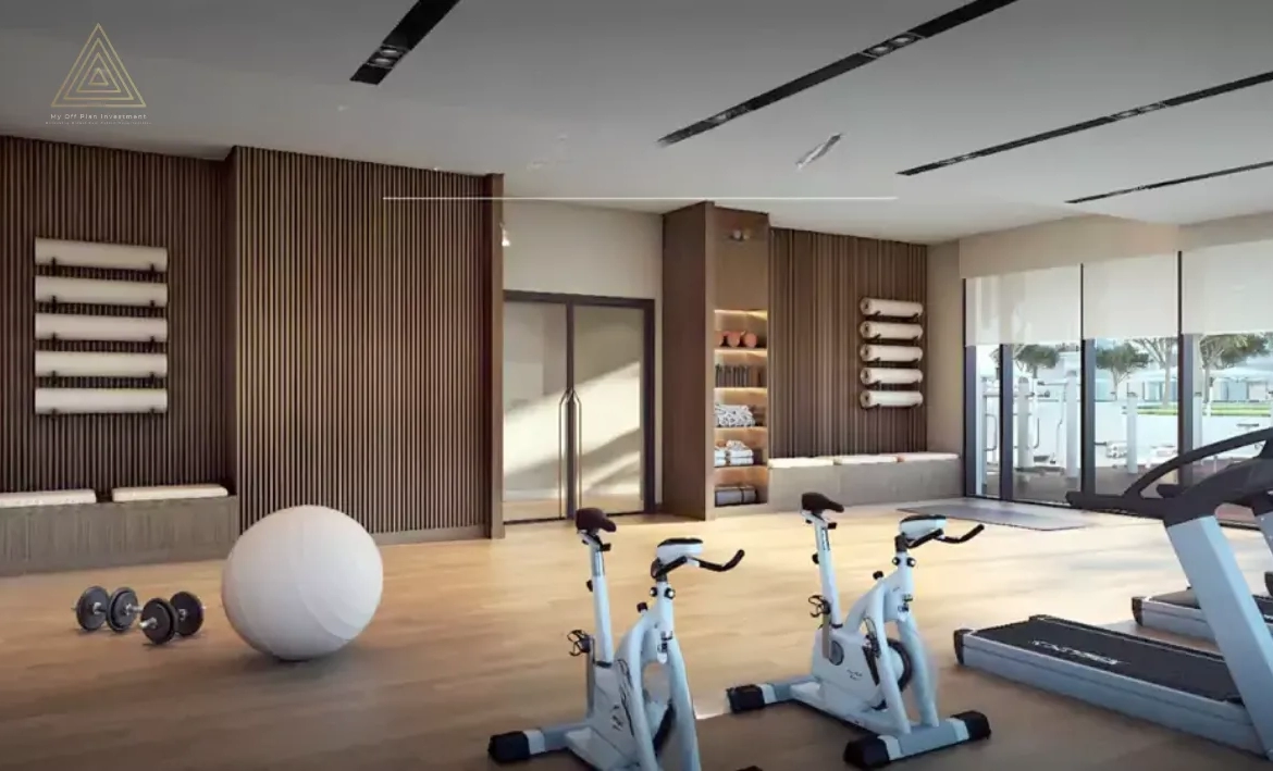 Beach Mansion at Emaar Beachfront by Emaar Properties_قصر الشاطئ في إعمار بيتشفرونت من إعمار العقاريةgym