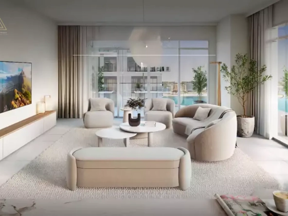 Beach Mansion at Emaar Beachfront by Emaar Properties_قصر الشاطئ في إعمار بيتشفرونت من إعمار العقاريةliving