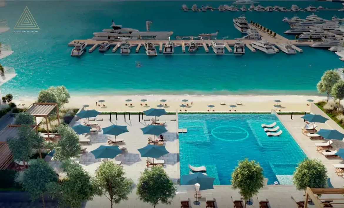 Beach Mansion at Emaar Beachfront by Emaar Properties_قصر الشاطئ في إعمار بيتشفرونت من إعمار العقاريةpool