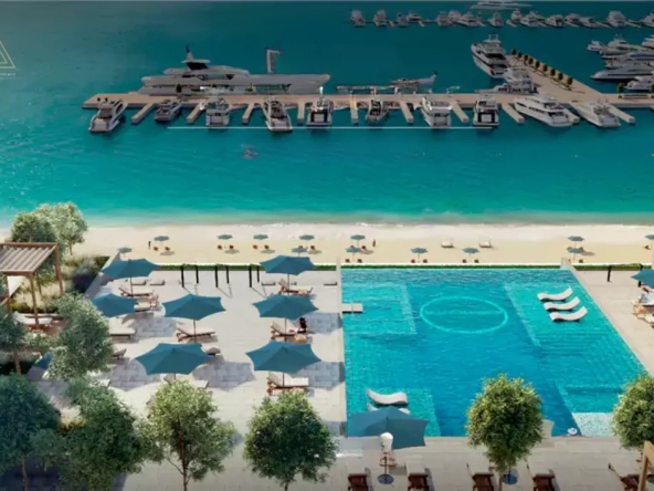 Beach Mansion at Emaar Beachfront by Emaar Properties_قصر الشاطئ في إعمار بيتشفرونت من إعمار العقاريةpool