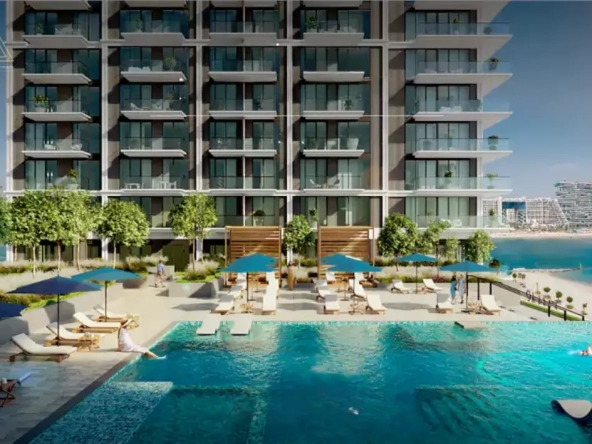 Beach Mansion at Emaar Beachfront by Emaar Properties_قصر الشاطئ في إعمار بيتشفرونت من إعمار العقاريةswimming pool