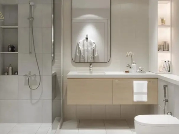 Creek Crescent at Dubai Creek Harbour by Emaar Propertiesكريك كريسنت في ميناء خور دبي من إعمار العقاريةbathroom