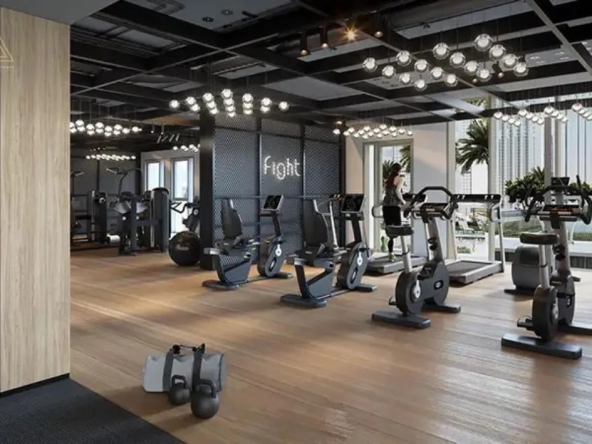 Creek Crescent at Dubai Creek Harbour by Emaar Propertiesكريك كريسنت في ميناء خور دبي من إعمار العقاريةgym