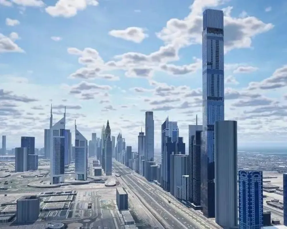 Dubai real estate Azizi Developments announce massive new $1.7bn tower 'Burj Azizi'قارات دبي عزيزي للتطوير العقاري تعلن عن برج جديد ضخم بقيمة 1.7 مليار دولار برج عزيزي