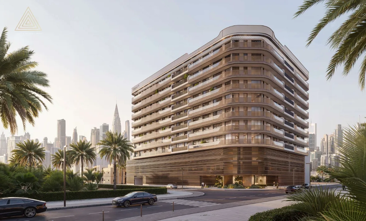 Evergr1n House at Jumeirah Garden City by Object 1منزل Evergr1n في جميرا جاردن سيتي بجوار الكائن 1