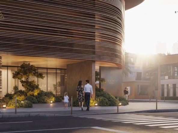 Evergr1n House at Jumeirah Garden City by Object 1منزل Evergr1n في جميرا جاردن سيتي بجوار الكائن 1