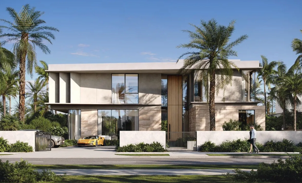 Lavita at The Oasis by Emaar Propertiesلافيتا في الواحة من إعمار العقارية.villa front