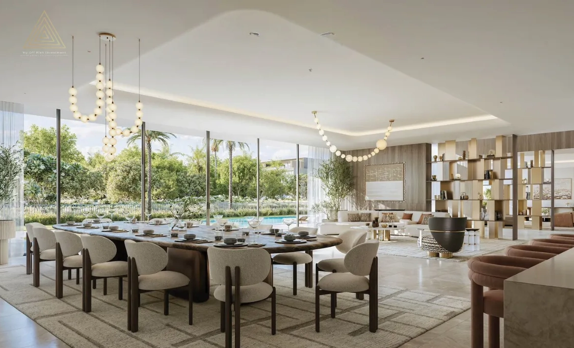 Lavita at The Oasis by Emaar Propertiesلافيتا في الواحة من إعمار العقاريةdinning