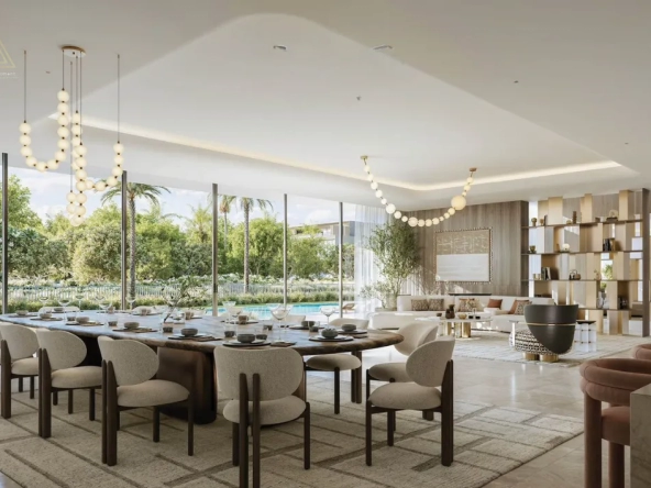 Lavita at The Oasis by Emaar Propertiesلافيتا في الواحة من إعمار العقاريةdinning