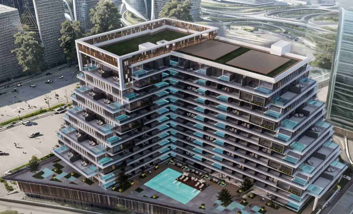 NAS 3 at Arjan, Dubailand by Rabdan Developmentsناس 3 في أرجان، دبي لاند من ربدان للتطوير العقاريbuilding