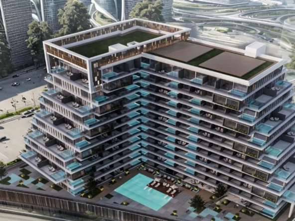 NAS 3 at Arjan, Dubailand by Rabdan Developmentsناس 3 في أرجان، دبي لاند من ربدان للتطوير العقاريbuilding