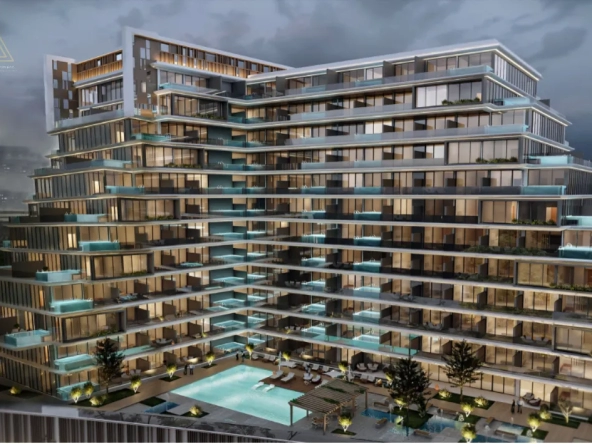 NAS 3 at Arjan, Dubailand by Rabdan Developmentsناس 3 في أرجان، دبي لاند من ربدان للتطوير العقاريbuilding view