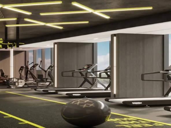 NAS 3 at Arjan, Dubailand by Rabdan Developmentsناس 3 في أرجان، دبي لاند من ربدان للتطوير العقاريgym