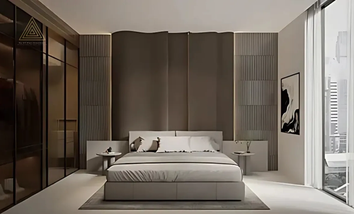 One Beverly at Arjan by HMB Homes Real Estate Developmentون بيفرلي في أرجان من شركة إتش إم بي هومز للتطوير العقاريbedroom