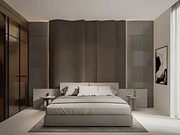One Beverly at Arjan by HMB Homes Real Estate Developmentون بيفرلي في أرجان من شركة إتش إم بي هومز للتطوير العقاريbedroom