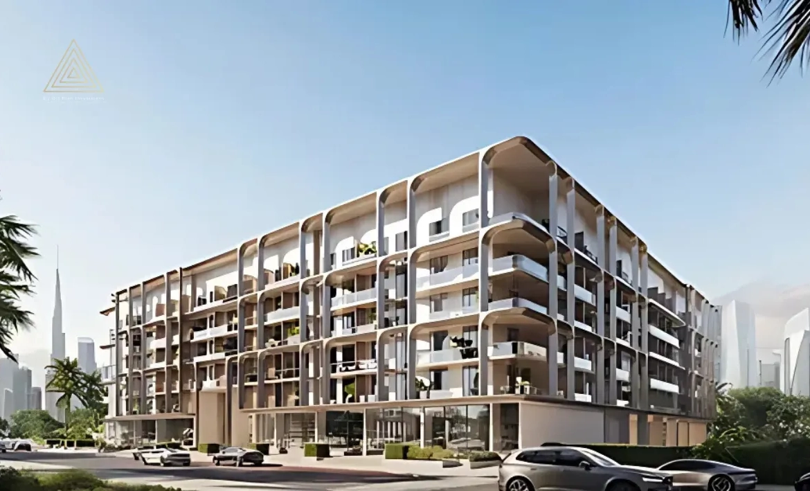 One Beverly at Arjan by HMB Homes Real Estate Developmentون بيفرلي في أرجان من شركة إتش إم بي هومز للتطوير العقاريbuilding