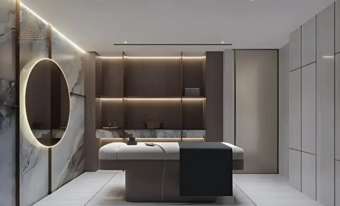 One Beverly at Arjan by HMB Homes Real Estate Developmentون بيفرلي في أرجان من شركة إتش إم بي هومز للتطوير العقاريspa
