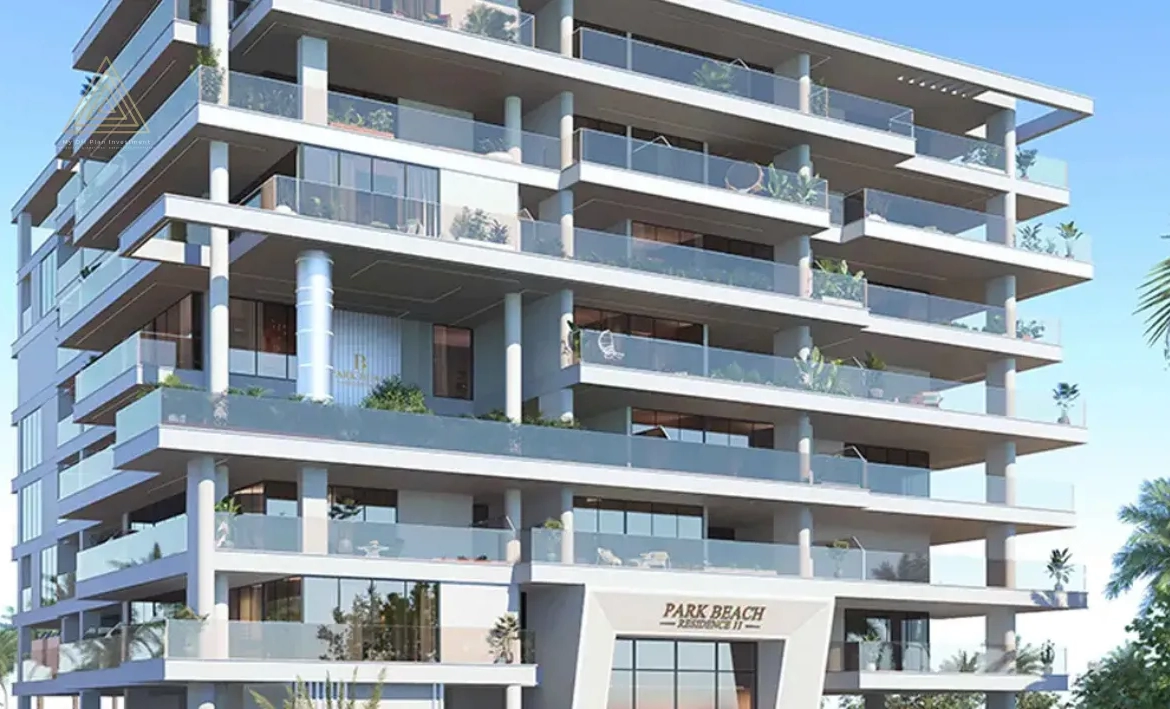 Park Beach Residence 2 at Al Marjan Island by Deca Propertiesبارك بيتش ريزيدنس 2 في جزيرة المرجان من ديكا العقاريةbuilding