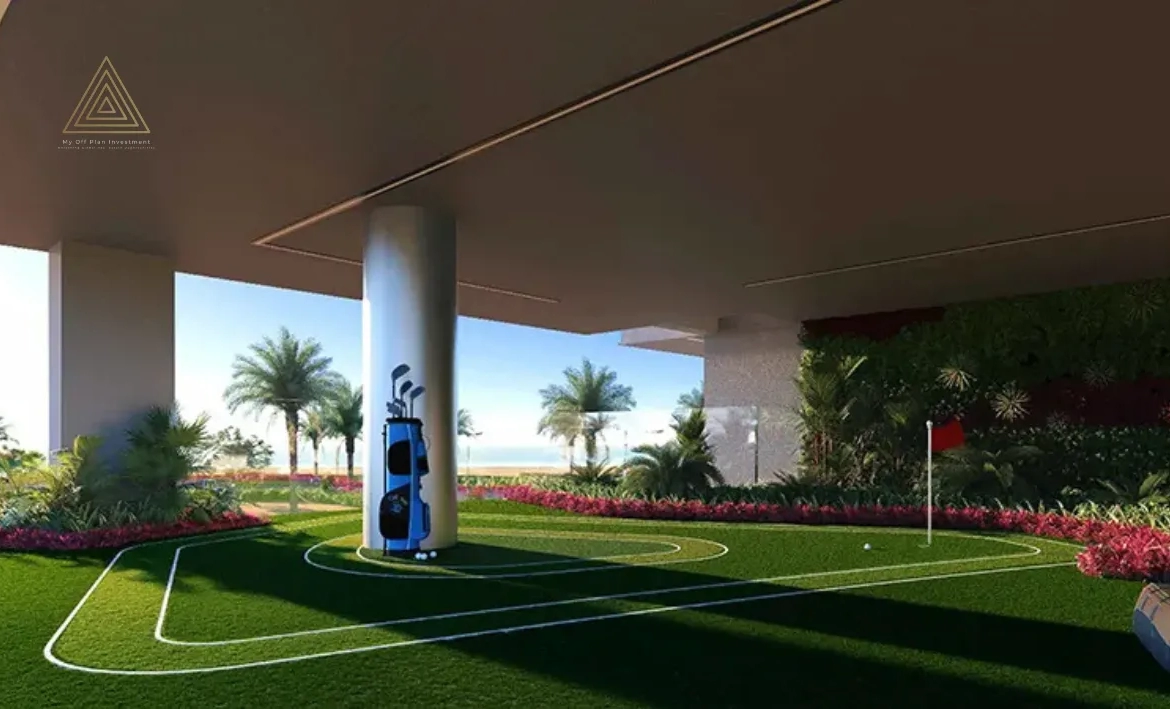 Park Beach Residence 2 at Al Marjan Island by Deca Propertiesبارك بيتش ريزيدنس 2 في جزيرة المرجان من ديكا العقاريةgolf