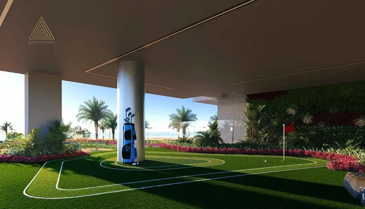 Park Beach Residence 2 at Al Marjan Island by Deca Propertiesبارك بيتش ريزيدنس 2 في جزيرة المرجان من ديكا العقاريةgolf
