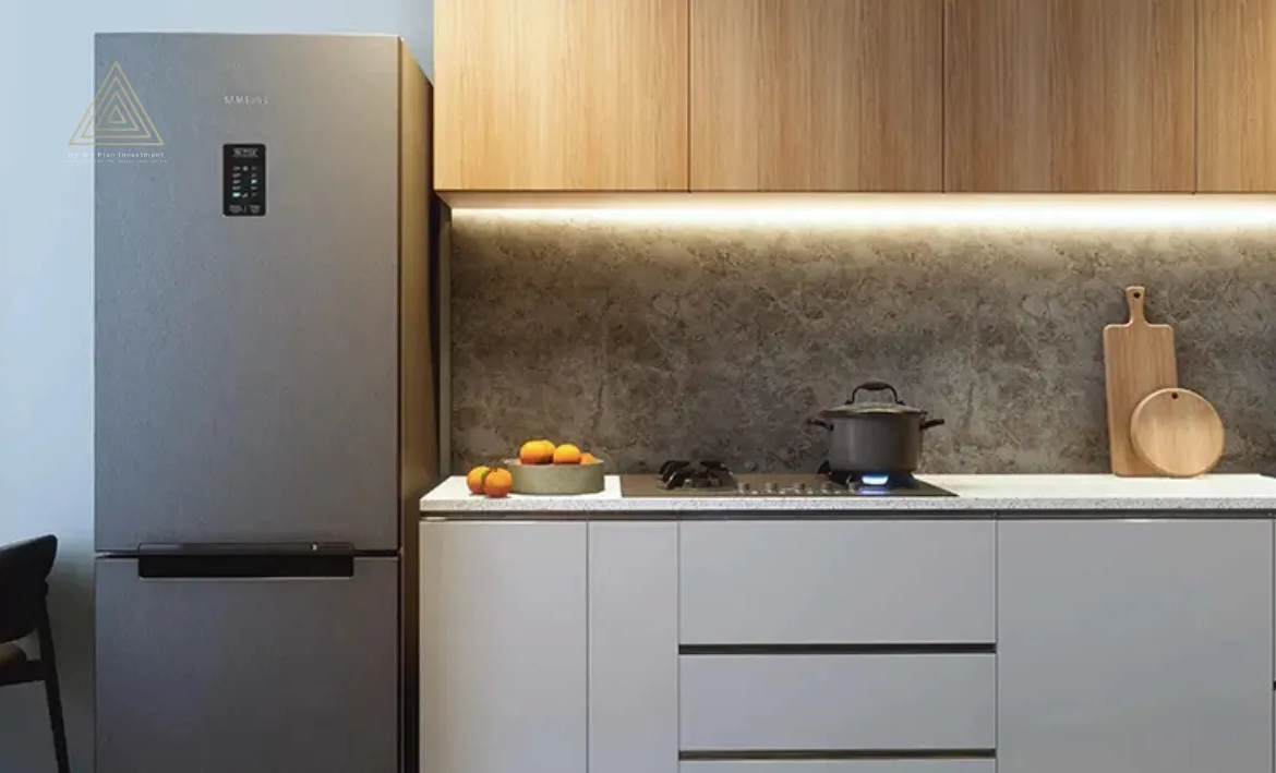 Park Beach Residence 2 at Al Marjan Island by Deca Propertiesبارك بيتش ريزيدنس 2 في جزيرة المرجان من ديكا العقاريةkitchen