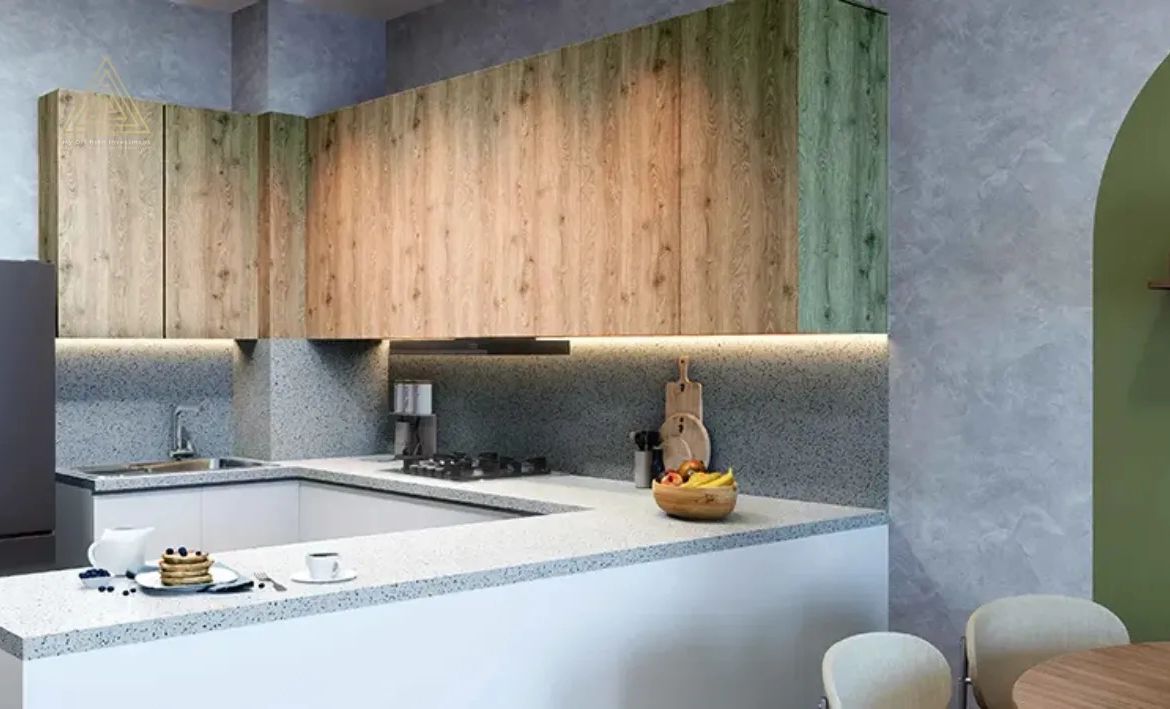 Park Beach Residence 2 at Al Marjan Island by Deca Propertiesبارك بيتش ريزيدنس 2 في جزيرة المرجان من ديكا العقاريةkitchen (2)