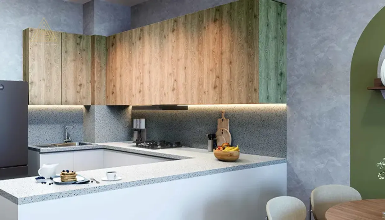 Park Beach Residence 2 at Al Marjan Island by Deca Propertiesبارك بيتش ريزيدنس 2 في جزيرة المرجان من ديكا العقاريةkitchen (2)