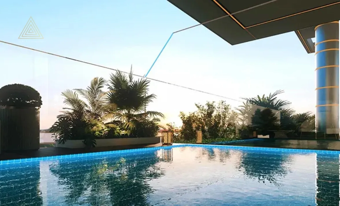 Park Beach Residence 2 at Al Marjan Island by Deca Propertiesبارك بيتش ريزيدنس 2 في جزيرة المرجان من ديكا العقاريةswimming pool