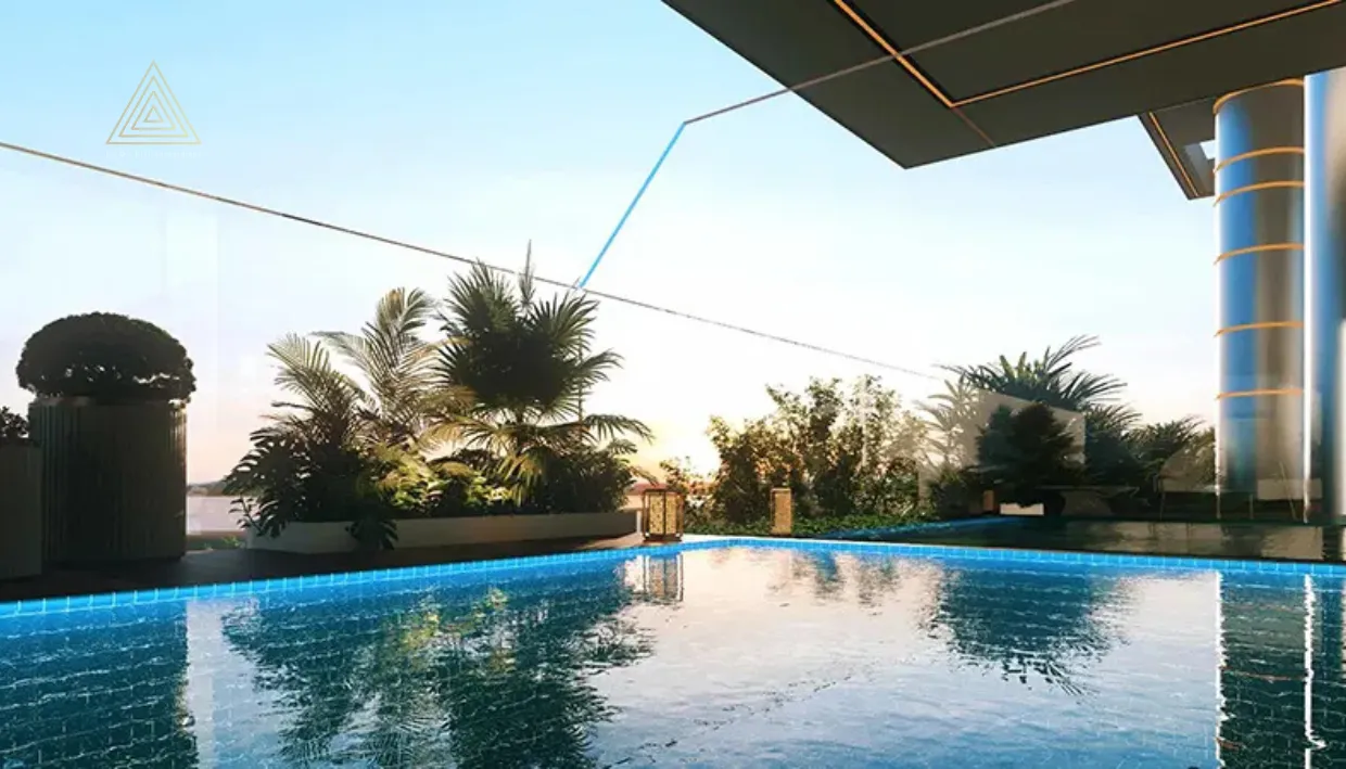 Park Beach Residence 2 at Al Marjan Island by Deca Propertiesبارك بيتش ريزيدنس 2 في جزيرة المرجان من ديكا العقاريةswimming pool