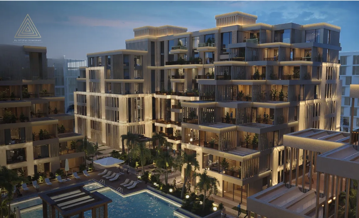 Arisha Terraces at Studio City by QUBE Developmentأريشا تيراسيز في ستوديو سيتي من شركة QUBE Development