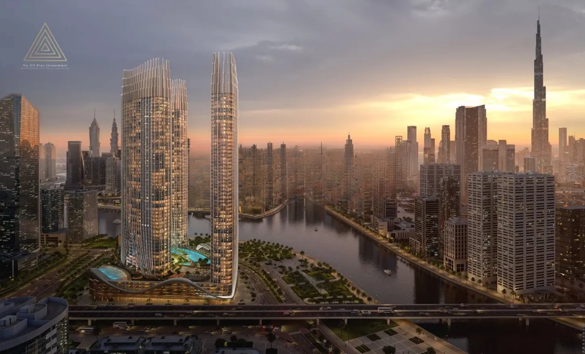 Binghatti Skyrise at Business Bayبن غاطي سكاي رايز في الخليج التجاري