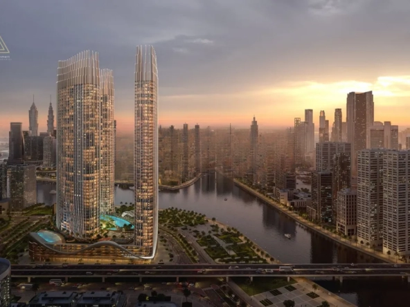 Binghatti Skyrise at Business Bayبن غاطي سكاي رايز في الخليج التجاري