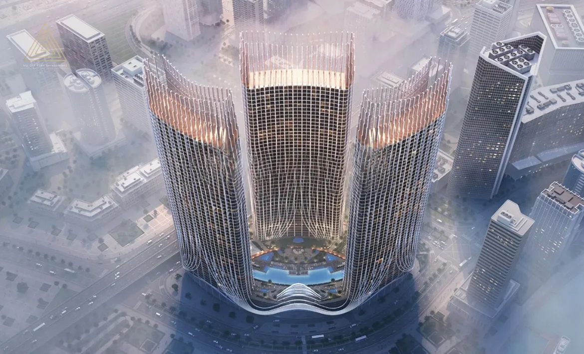 Binghatti Skyrise at Business Bayبن غاطي سكاي رايز في الخليج التجاري