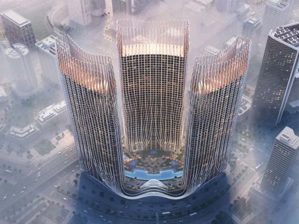 Binghatti Skyrise at Business Bayبن غاطي سكاي رايز في الخليج التجاري