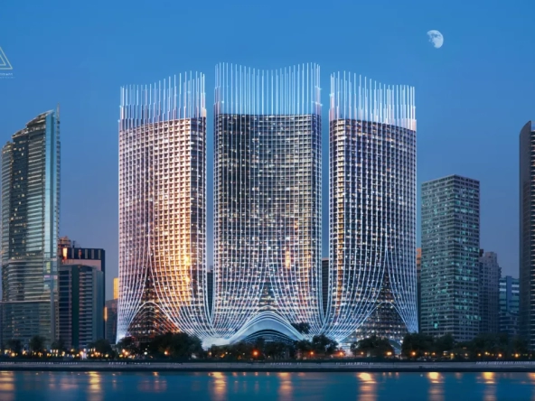 Binghatti Skyrise at Business Bayبن غاطي سكاي رايز في الخليج التجاري