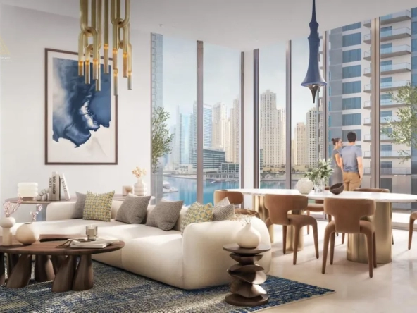 Marina Cove at Dubai Marina by Emaar Properties living