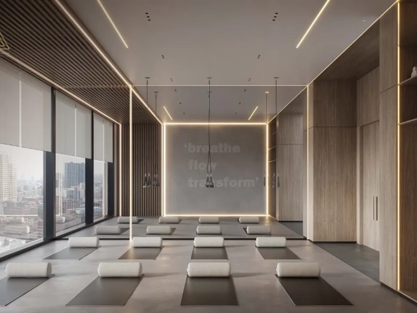 Parkway at Meydan Horizon by Prestige One Developments.باركواي في ميدان هورايزون من شركة بريستيج وان للتطوير العقاري.yoga