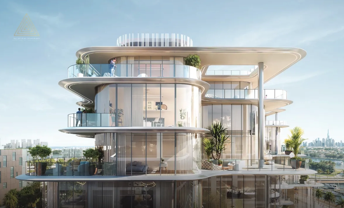 Cotier House at Dubai Islands by Imtiaz Developerمنزل كوتييه في جزر دبي من تصميم شركة إمتياز للتطوير العقاريbalcony