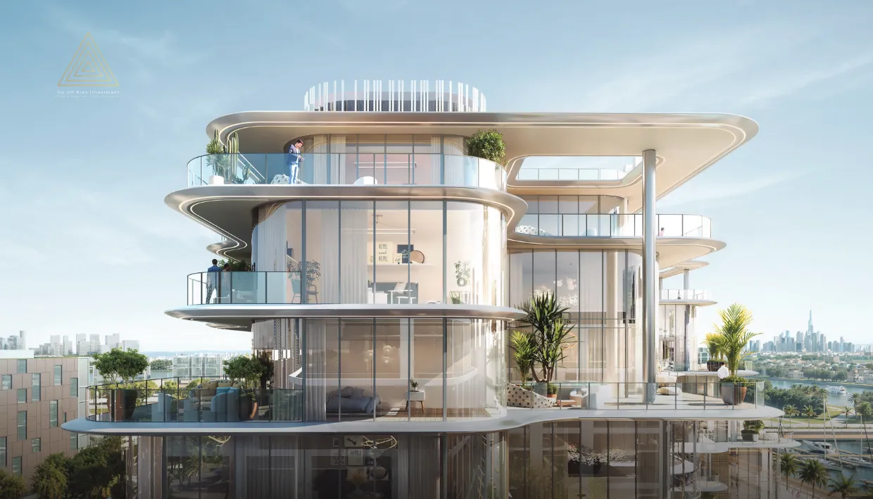 Cotier House at Dubai Islands by Imtiaz Developerمنزل كوتييه في جزر دبي من تصميم شركة إمتياز للتطوير العقاريbalcony