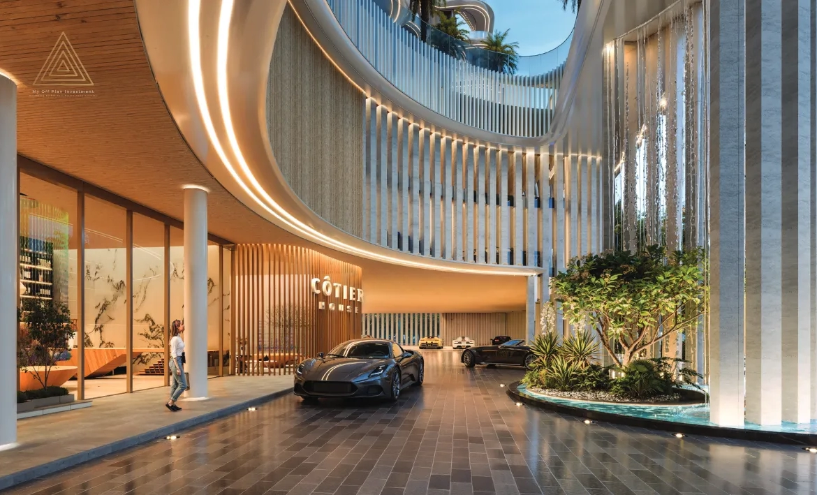 Cotier House at Dubai Islands by Imtiaz Developerمنزل كوتييه في جزر دبي من تصميم شركة إمتياز للتطوير العقاريentrance