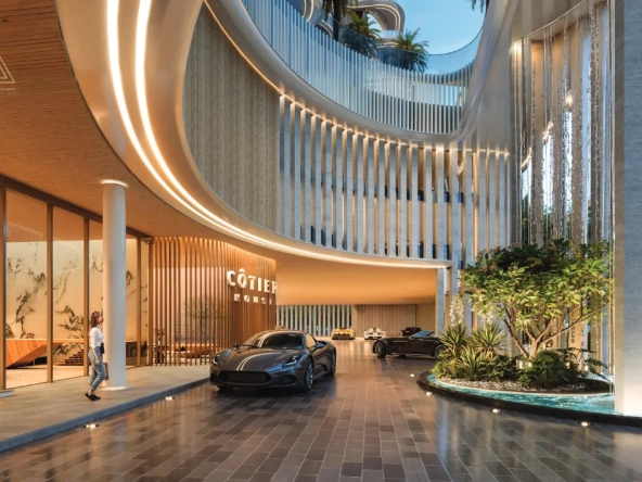 Cotier House at Dubai Islands by Imtiaz Developerمنزل كوتييه في جزر دبي من تصميم شركة إمتياز للتطوير العقاريentrance