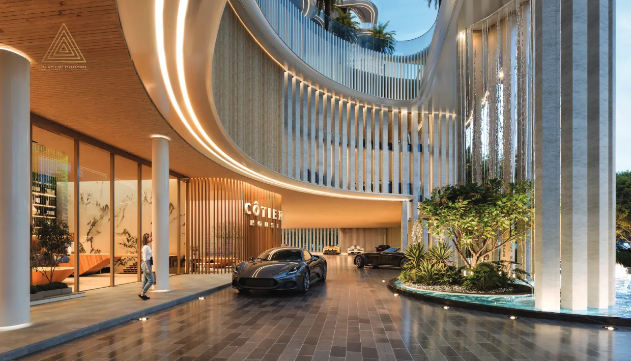 Cotier House at Dubai Islands by Imtiaz Developerمنزل كوتييه في جزر دبي من تصميم شركة إمتياز للتطوير العقاريentrance