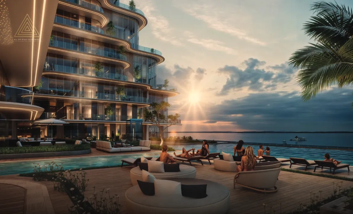 Cotier House at Dubai Islands by Imtiaz Developerمنزل كوتييه في جزر دبي من تصميم شركة إمتياز للتطوير العقاريsuntset