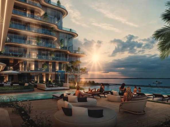 Cotier House at Dubai Islands by Imtiaz Developerمنزل كوتييه في جزر دبي من تصميم شركة إمتياز للتطوير العقاريsuntset