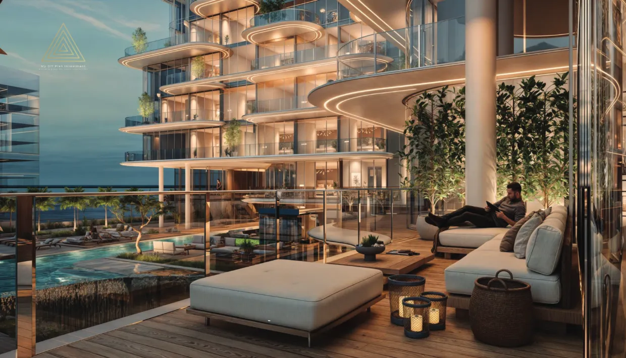 Cotier House at Dubai Islands by Imtiaz Developerمنزل كوتييه في جزر دبي من تصميم شركة إمتياز للتطوير العقاريterrace