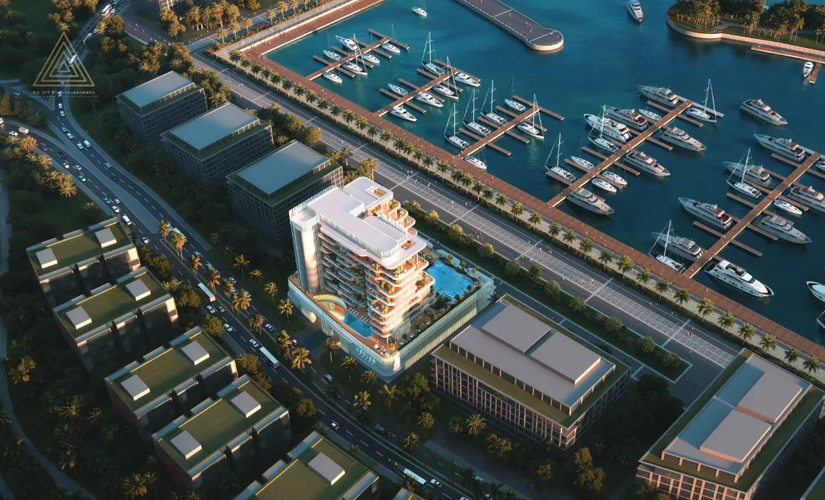Cotier House at Dubai Islands by Imtiaz Developerمنزل كوتييه في جزر دبي من تصميم شركة إمتياز للتطوير العقاريtop view