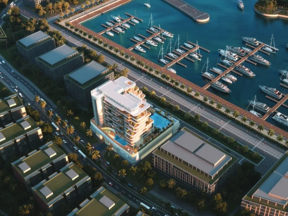 Cotier House at Dubai Islands by Imtiaz Developerمنزل كوتييه في جزر دبي من تصميم شركة إمتياز للتطوير العقاريtop view